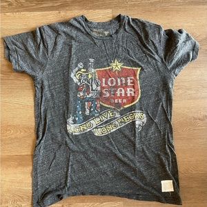 👕 Retro Brand | Lone Star Beer | Graphic Tee